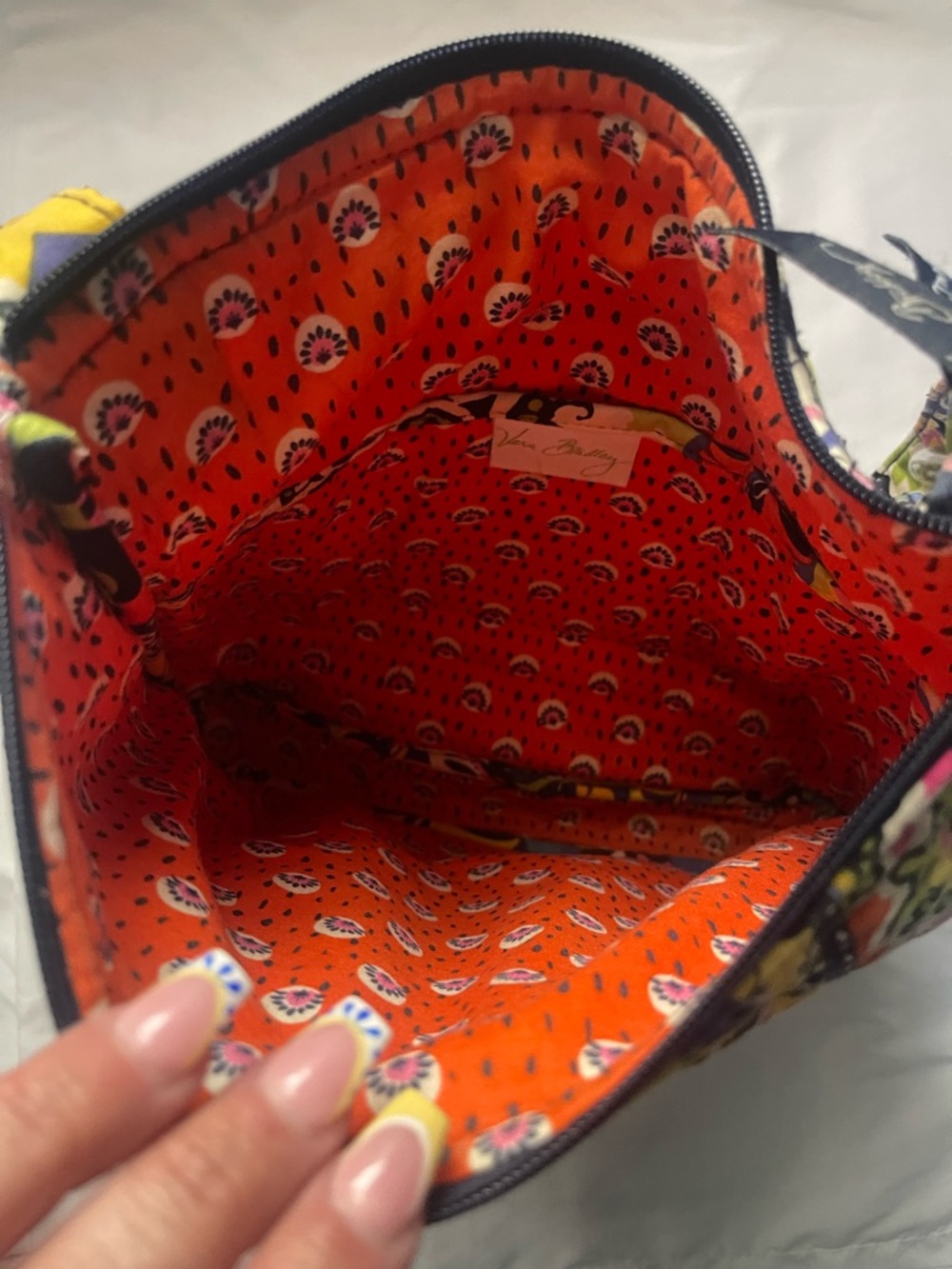Vera Bradley Multicolor Quilted Crossbody Bag (retired pattern) - Picture 5 of 5